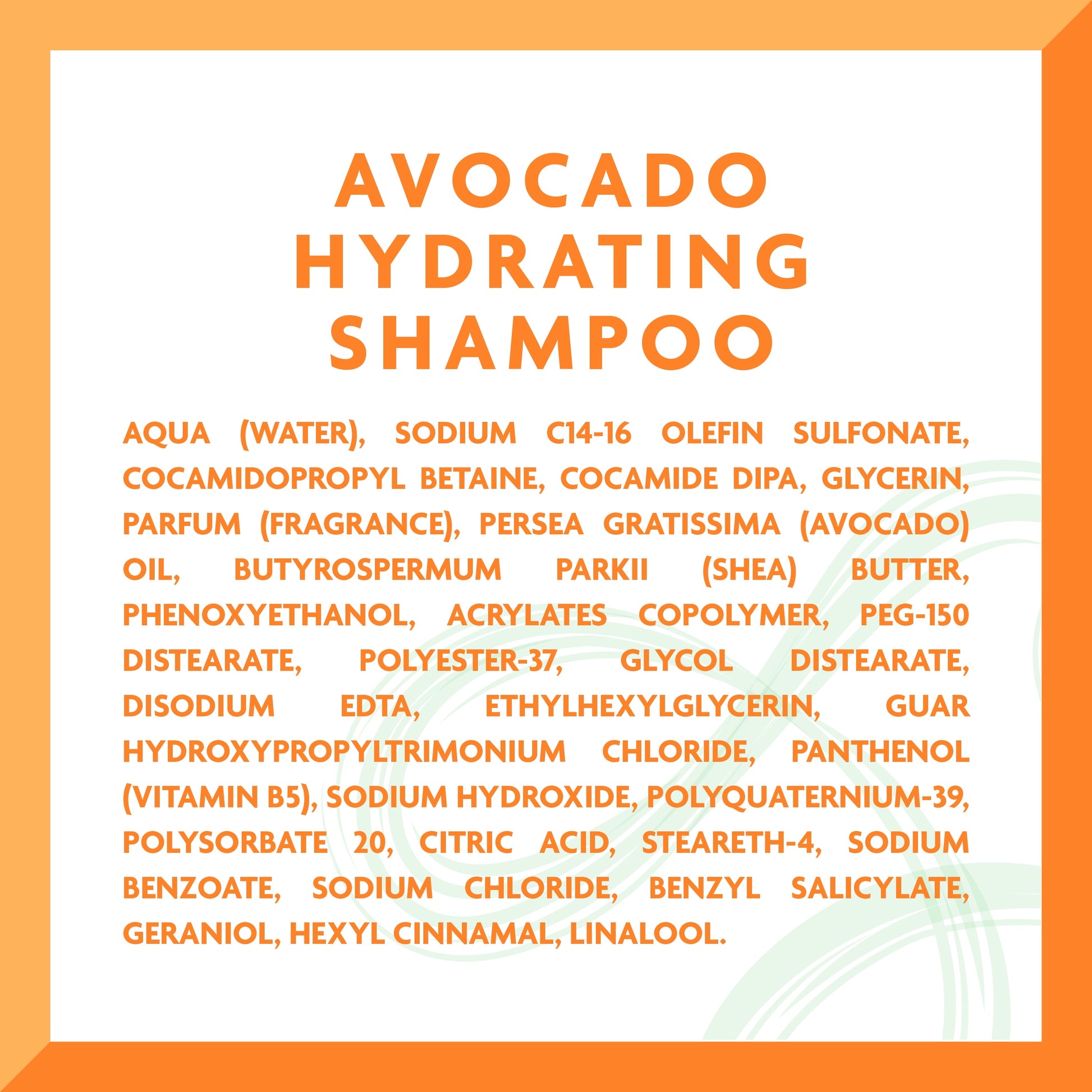 Avocado Hydrating Shampoo, 13.5 Fl Oz